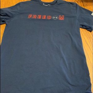 🔥Under Armour t shirt freedom design🔥